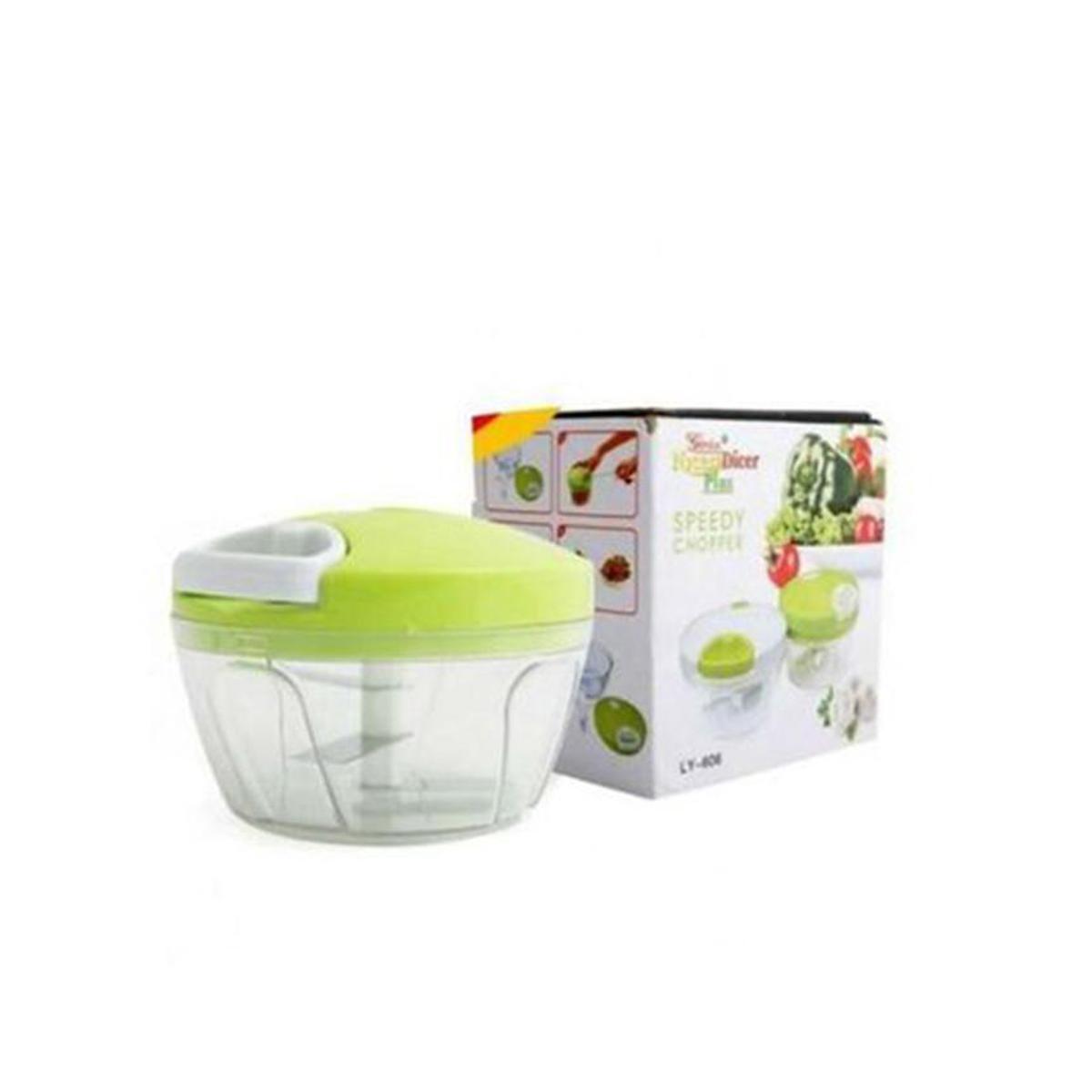 Manual Vegetable Chopper Kitchen Speedy Chopper Garlic Cutter Vegetable — photo 4